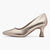 Marco Tozzi Gold Pointed Toe Heel – Stylish & Vegan - Leavys Shoes