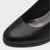 Marco Tozzi Black Heels with Platform and Rounded Toe