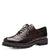 Marco Tozzi Vegan Brogue-Style Loafers with Laces in brown - Leavys Shoes