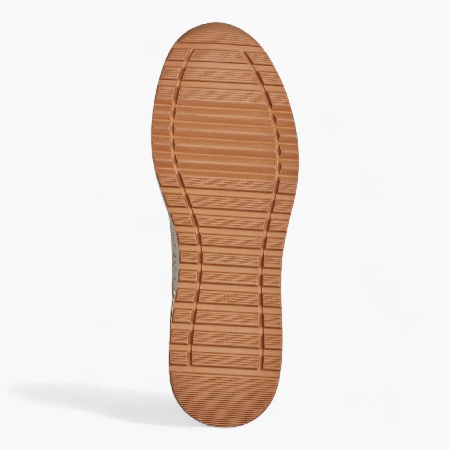 Marco Tozzi Beige Runner – Stylish with Side Zipper - Leavys Shoes