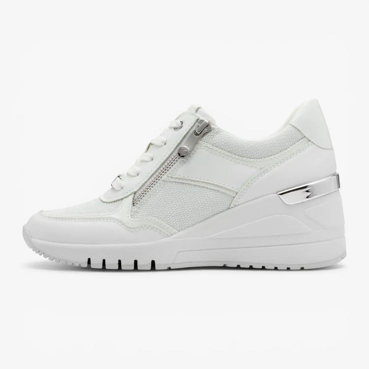 Marco Tozzi White Trainer (Wedge) - 2-23743-42-100