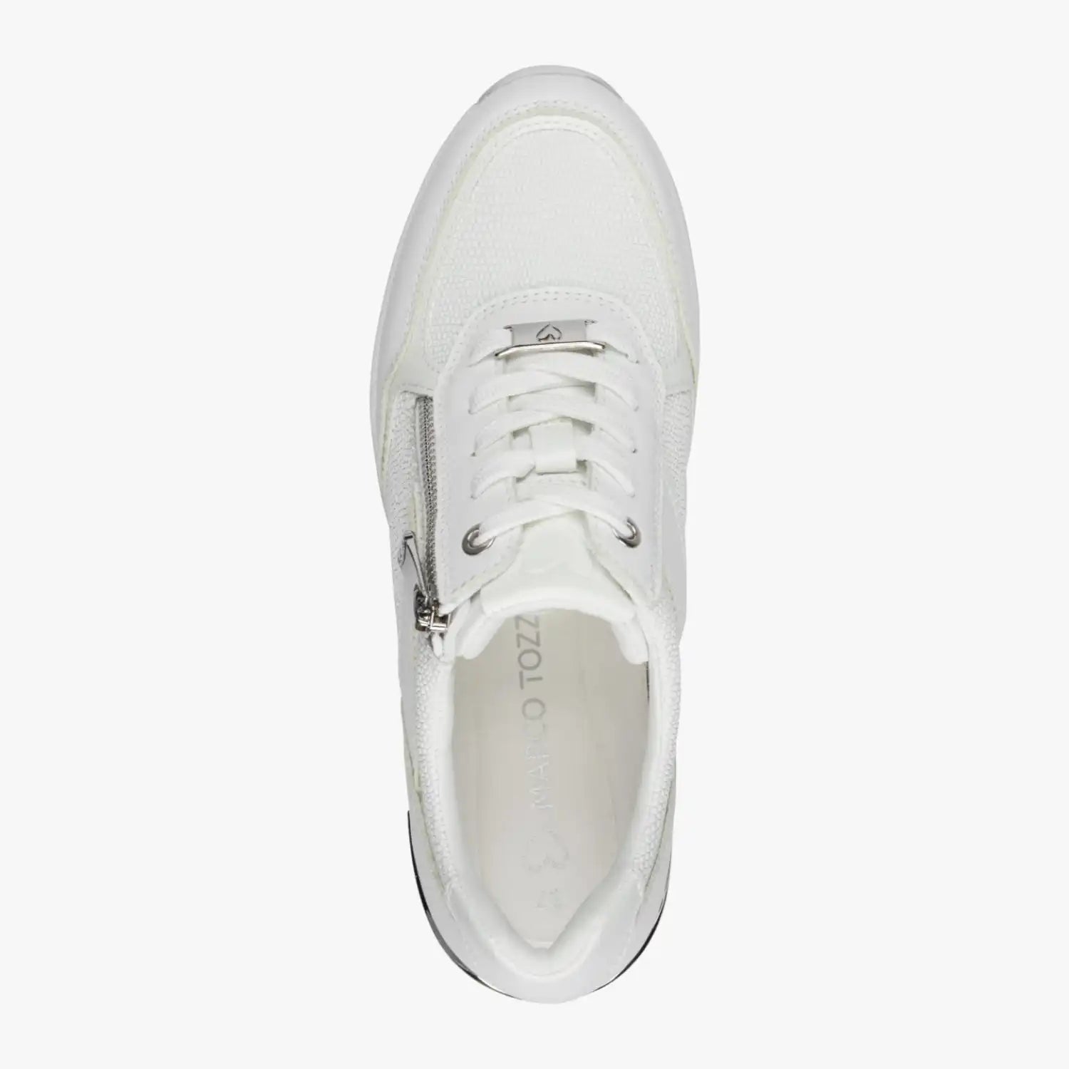 Marco Tozzi White Trainer (Wedge) - 2-23743-42-100