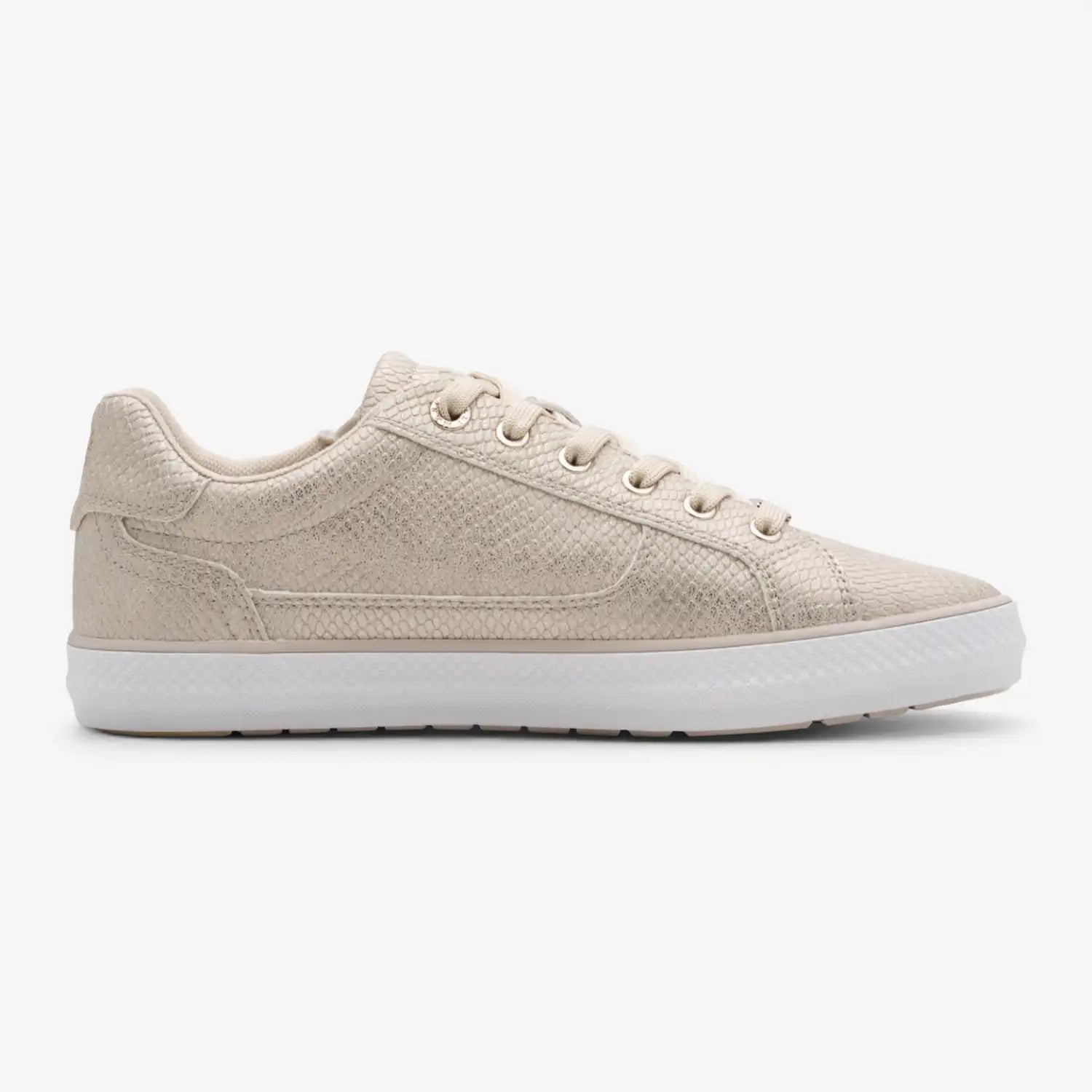 Marco Tozzi Champagne Trainer (Lace Up and Zip) - 2-23757-46-961
