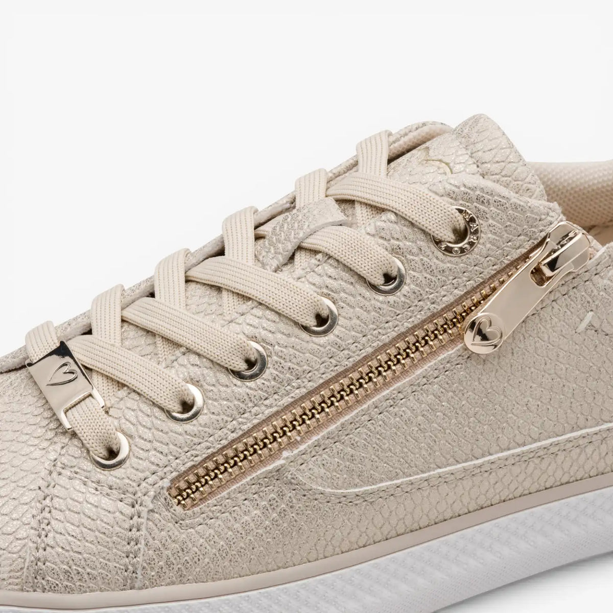 Marco Tozzi Champagne Trainer (Lace Up and Zip) - 2-23757-46-961