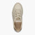 Marco Tozzi Cream Platform Trainer with Gold Detail - Leavys Shoes