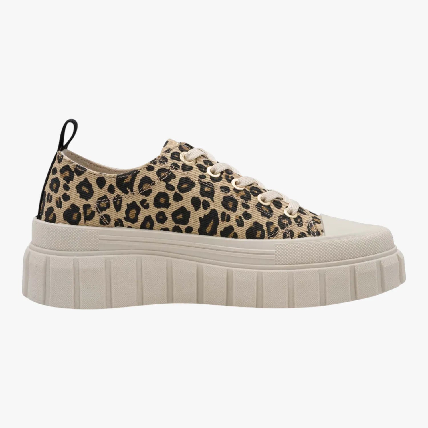 Marco Tozzi Leopard Platform Trainer with Removable Footbed