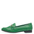     Front view of Marco Tozzi Green Loafer.