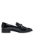 Marco Tozzi Black Patent & Suede Loafer – Chic & Comfortable - Leavys Shoes