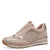 Marco Tozzi Dusty Pink Runner with Rose Gold Details and Wedge Sole