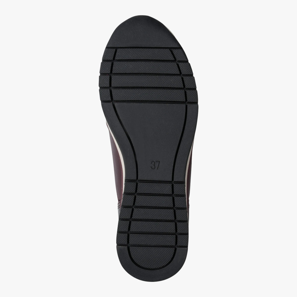 Marco Tozzi Mulberry Front-Zip Wedge Trainers