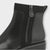 Marco Tozzi Black Ankle Boots with Block Heel and Side Zip - Leavys Shoes