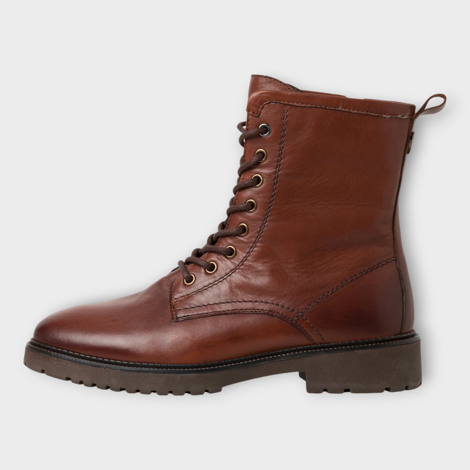 Marco Tozzi Brown Lace-Up Boots