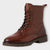 Marco Tozzi Brown Lace-Up Boots - Leavys Shoes