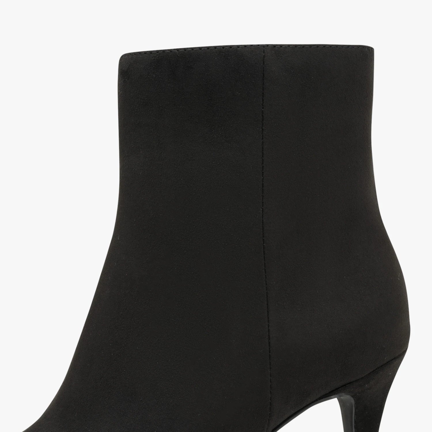 Marco Tozzi Black Pointed-Toe Ankle Boots