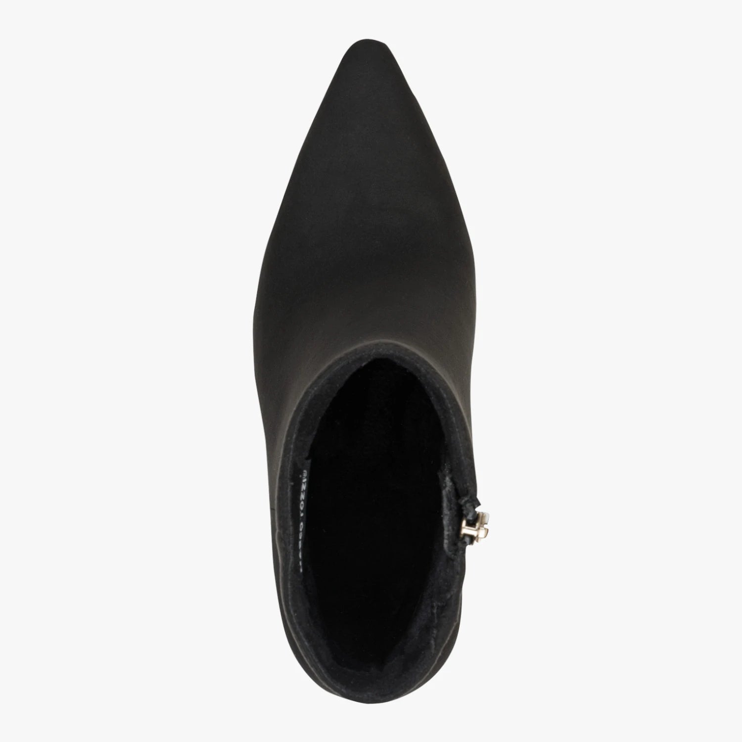 Marco Tozzi Black Pointed-Toe Ankle Boots