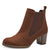 Side-angled view of Marco Tozzi Chelsea Boot.