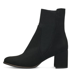 Front view of Marco Tozzi Elasticated Fit Ankle Boot.