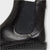 Marco Tozzi Black Leather Chelsea Boots with Side Zip and Chunky Sole - Leavys Shoes