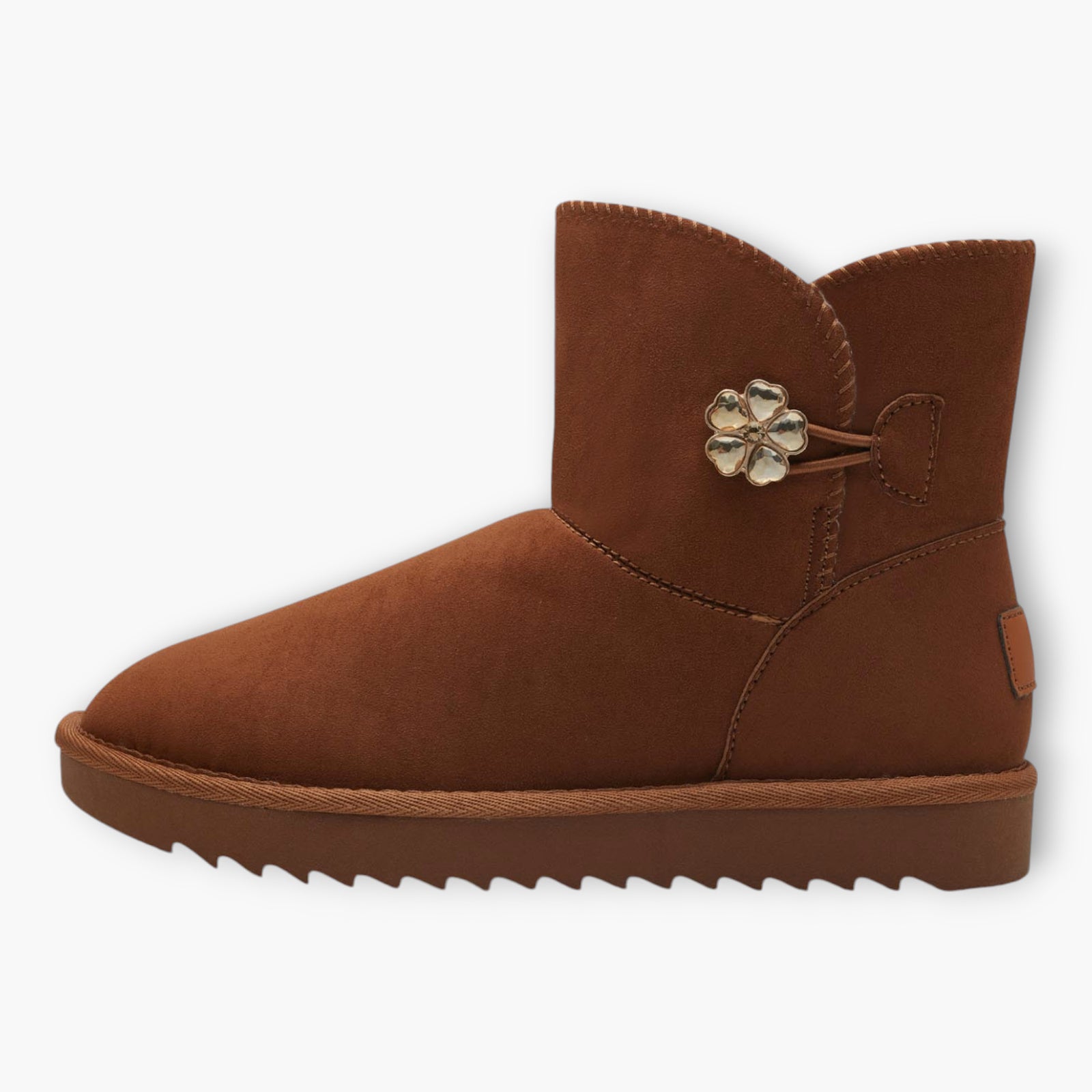 Marco Tozzi Warm Brown Booties: Comfort