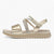 Marco Tozzi Gold Summer Sandal – Reflective Gold with Diamanté Details - Leavys Shoes