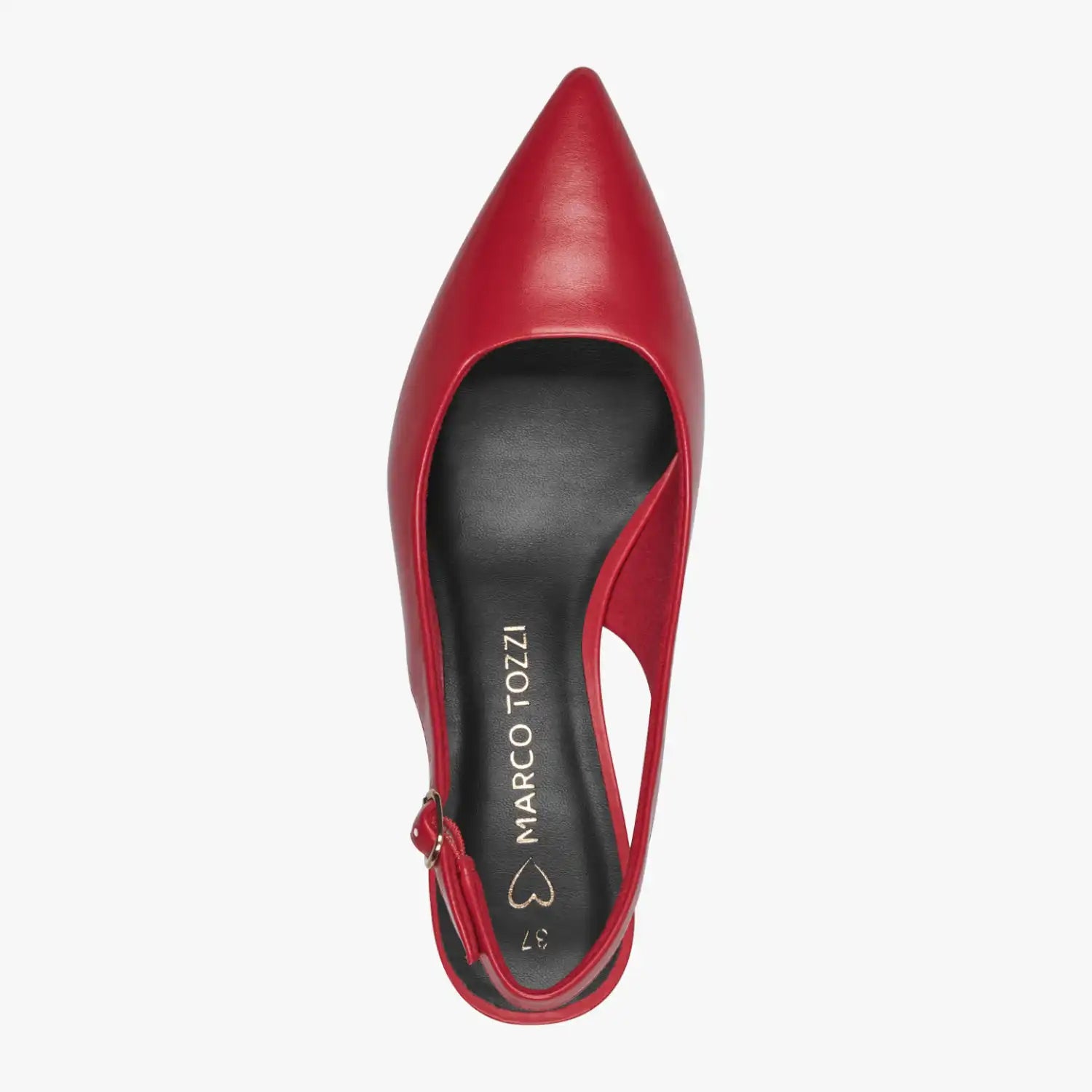 Marco Tozzi Red Court Shoe (Stiletto Heel) – 2-29500-44-500