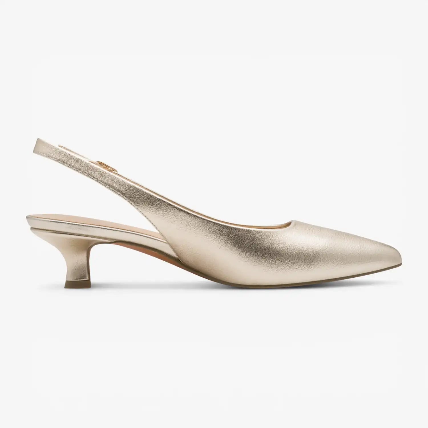 Marco Tozzi Gold Court Shoe (Slingback) – 2-29500-44-940