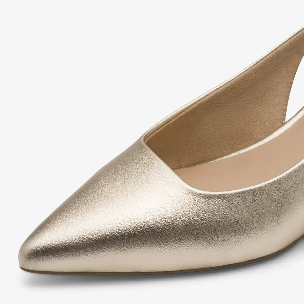 Marco Tozzi Gold Court Shoe (Slingback) – 2-29500-44-940