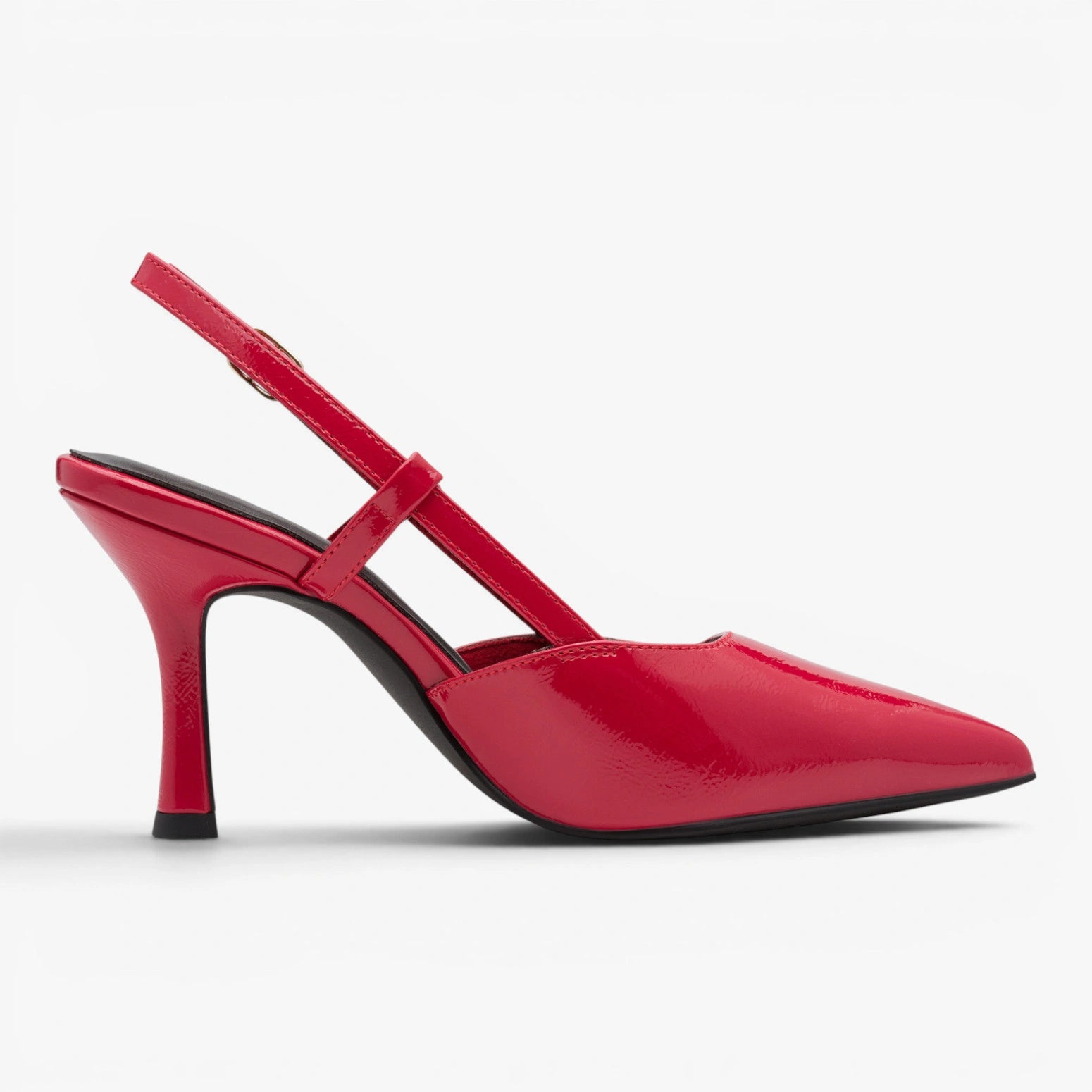 Marco Tozzi Red Patent Slingback (Cone Heel) – 2-29621-46 520