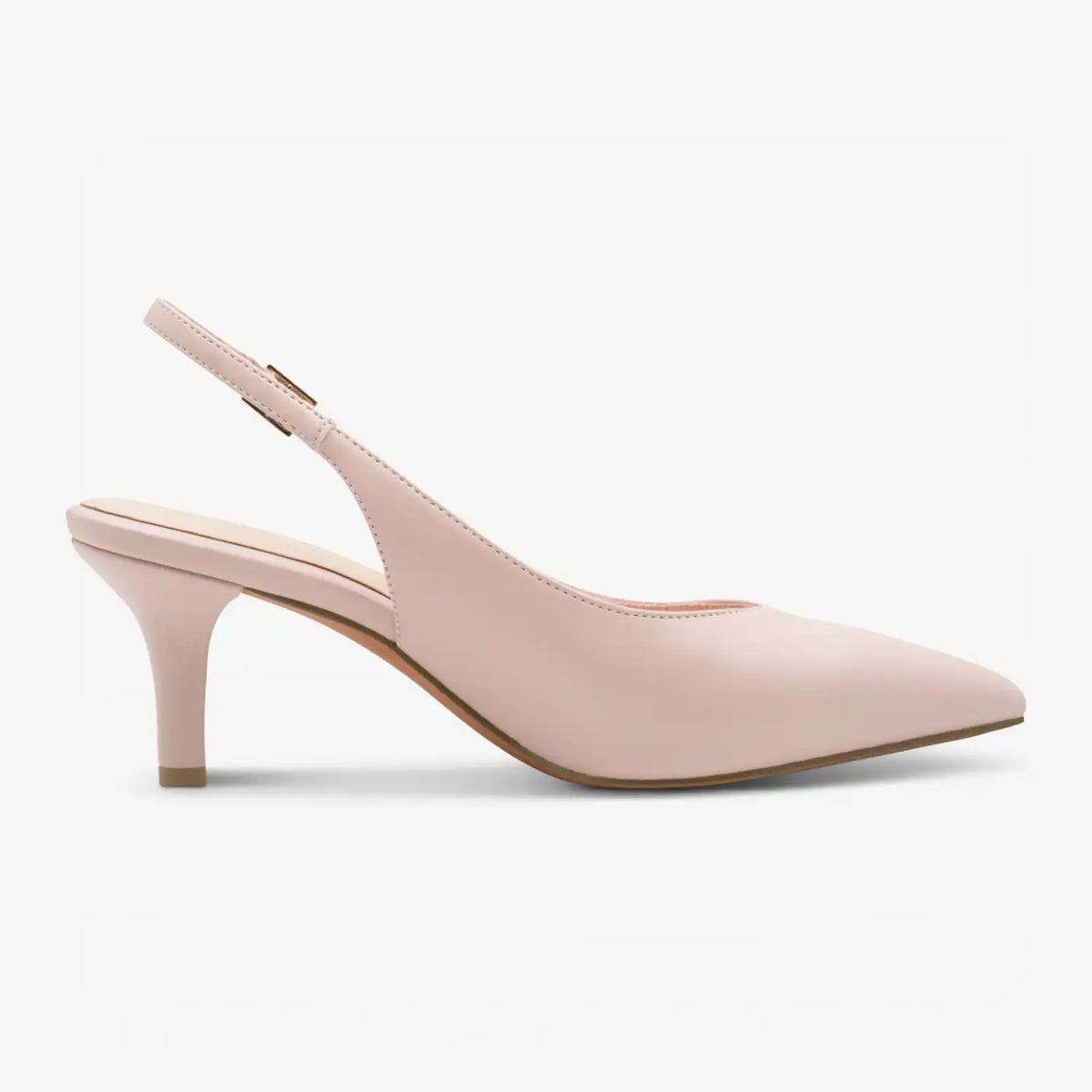 Marco Tozzi Blush Pink Court Shoe (Clasp Fastening) - 2-29621-46-403