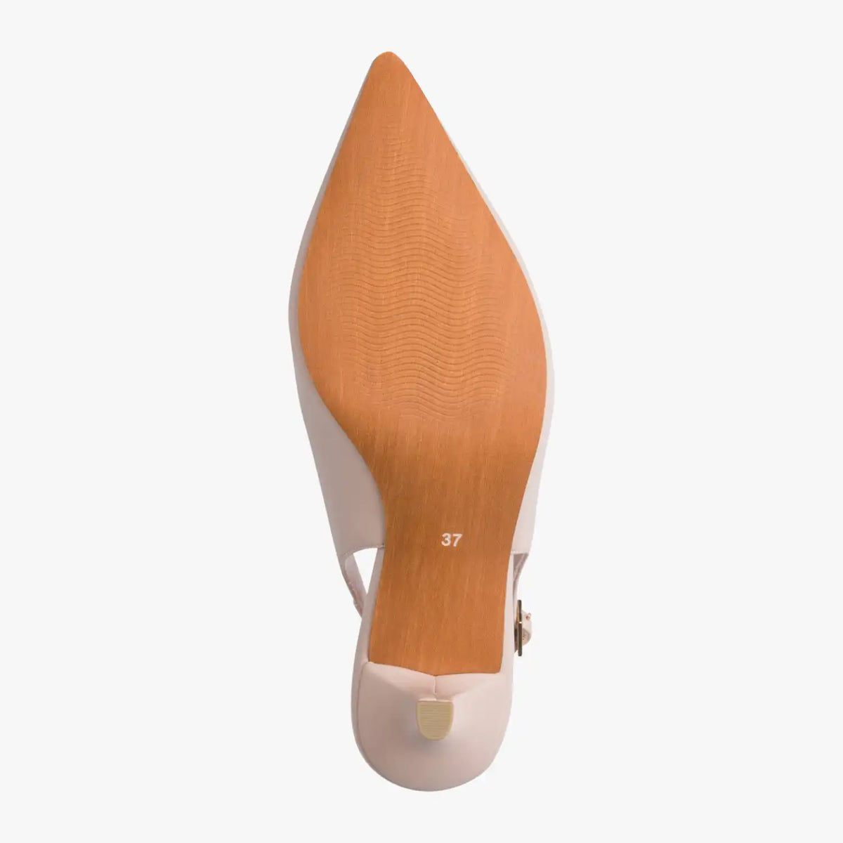Marco Tozzi Blush Pink Court Shoe (Clasp Fastening) - 2-29621-46-403