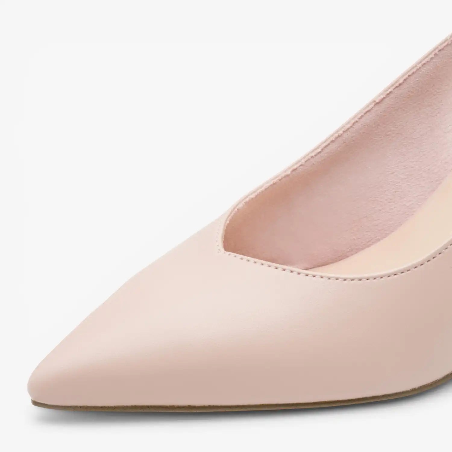 Marco Tozzi Blush Pink Court Shoe (Clasp Fastening) - 2-29621-46-403