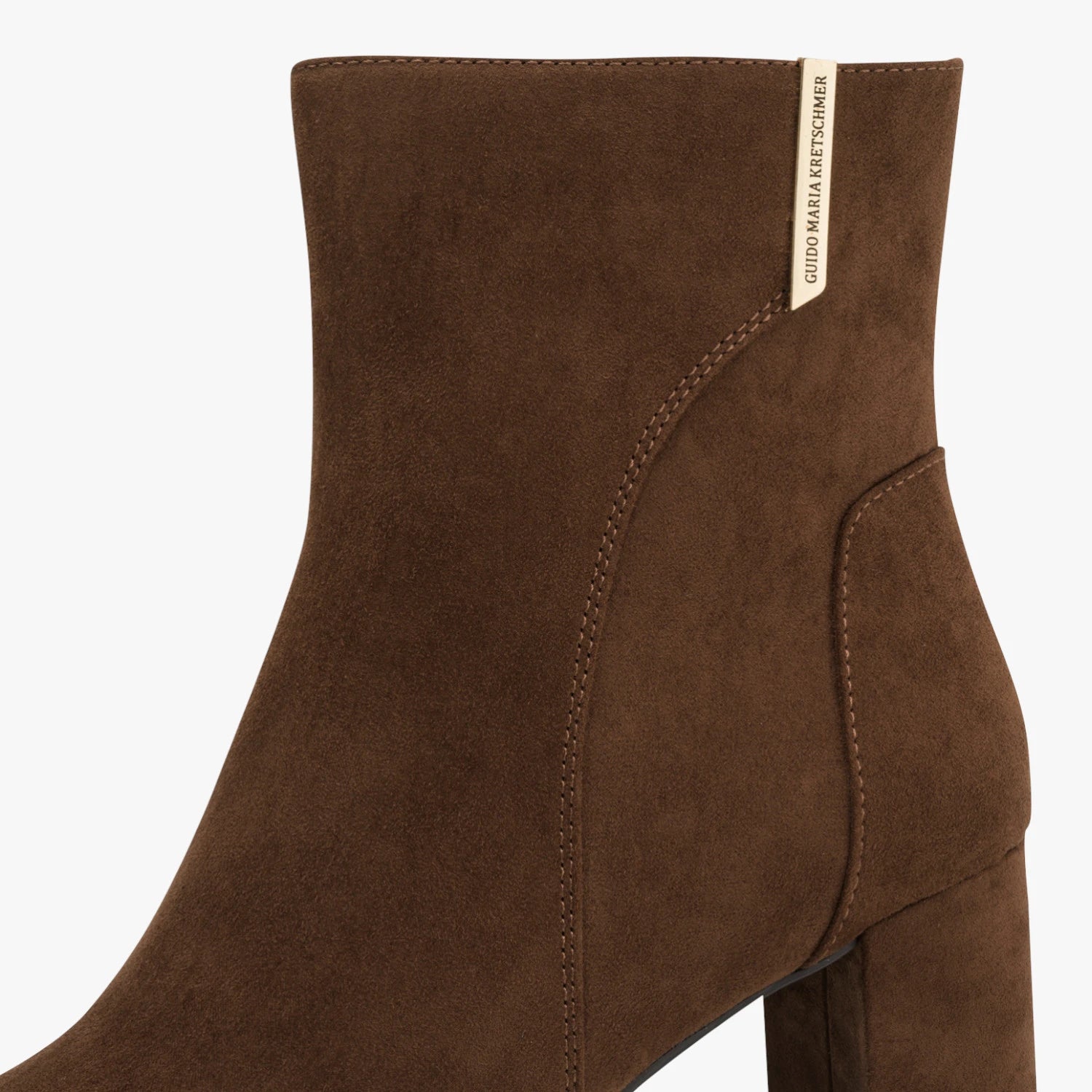Marco Tozzi by GMK Chocolate Brown Heeled Ankle Boots