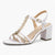 Marco Tozzi White & Gold Sandal – Wedding-Ready Elegance - Leavys Shoes