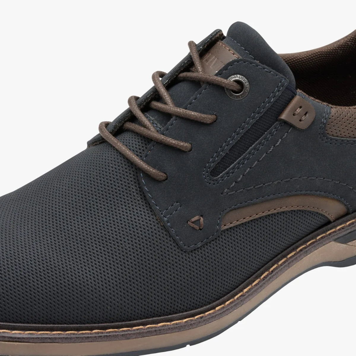 s.Oliver Dark Navy Soft Foam Men’s Lace-Up – Lightweight Comfort (5-13203-44) - Leavys Shoes