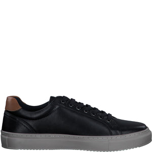 Side interior glimpse of the shoe, highlighting the cushioning.