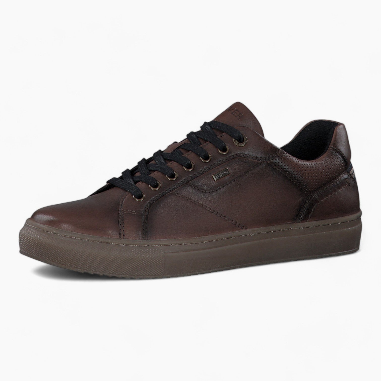 S.Oliver Men's Dark Brown Trainers