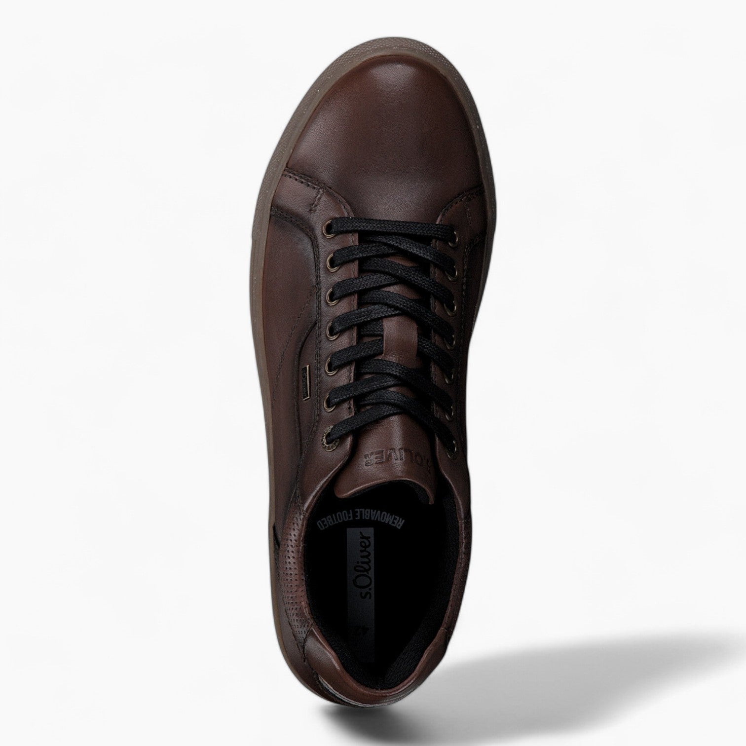 S.Oliver Men's Dark Brown Trainers