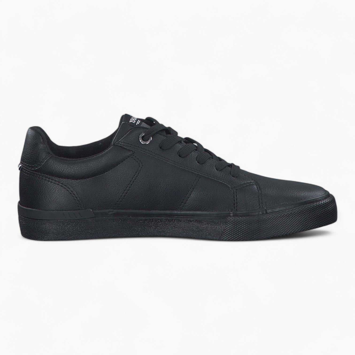 Men's Faux Leather Sneakers with Soft Foam Sole