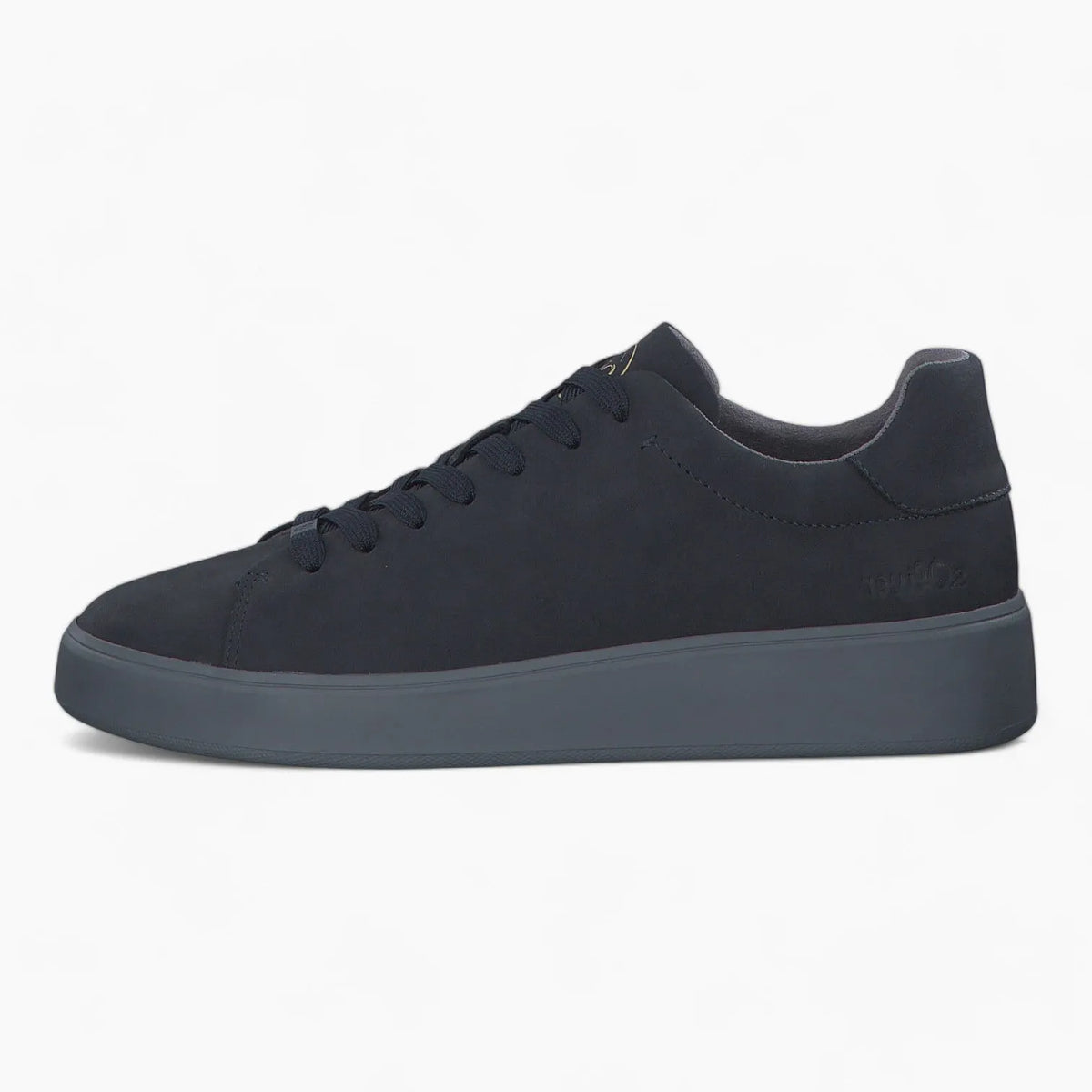 S. Oliver Men&#39;s Navy Runner - Soft Leather Flat Sole - Leavys Shoes