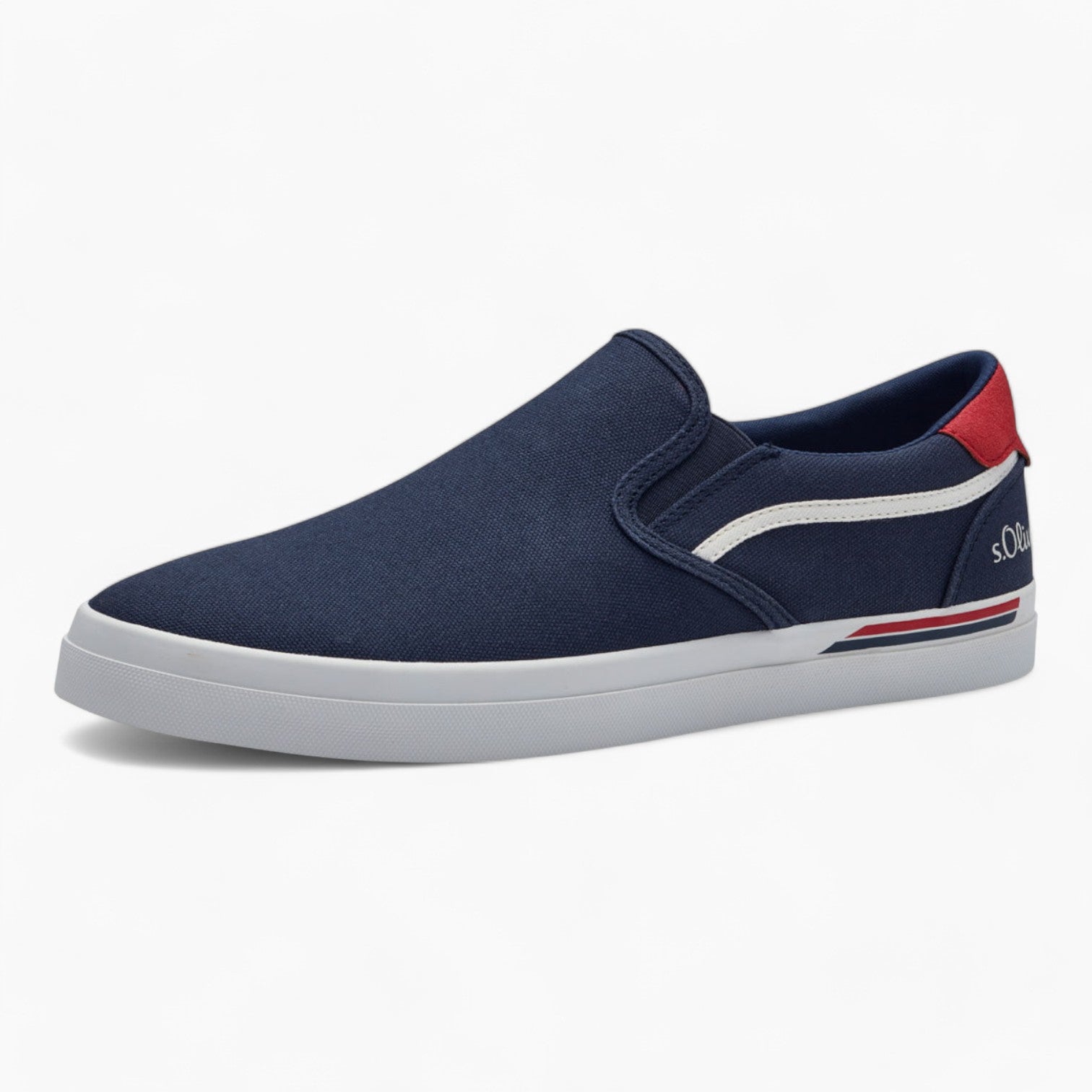 S.Oliver Men's Navy Slip-On Shoes with Soft Foam Insole