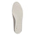 Bottom view of S.Oliver Ballerina Pump's sole with off-white colour and wedge design.