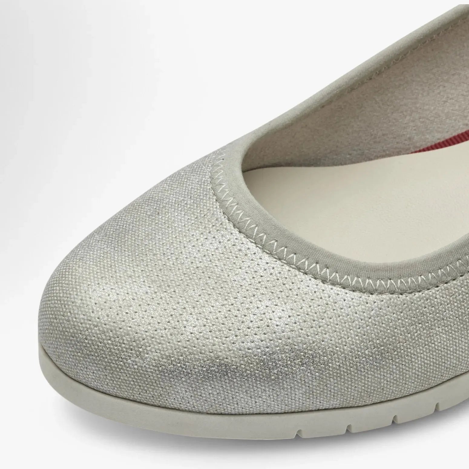 S.Oliver Beige Wedge Ballerina Pump – Chic Comfort for Every Occasion - Leavys Shoes