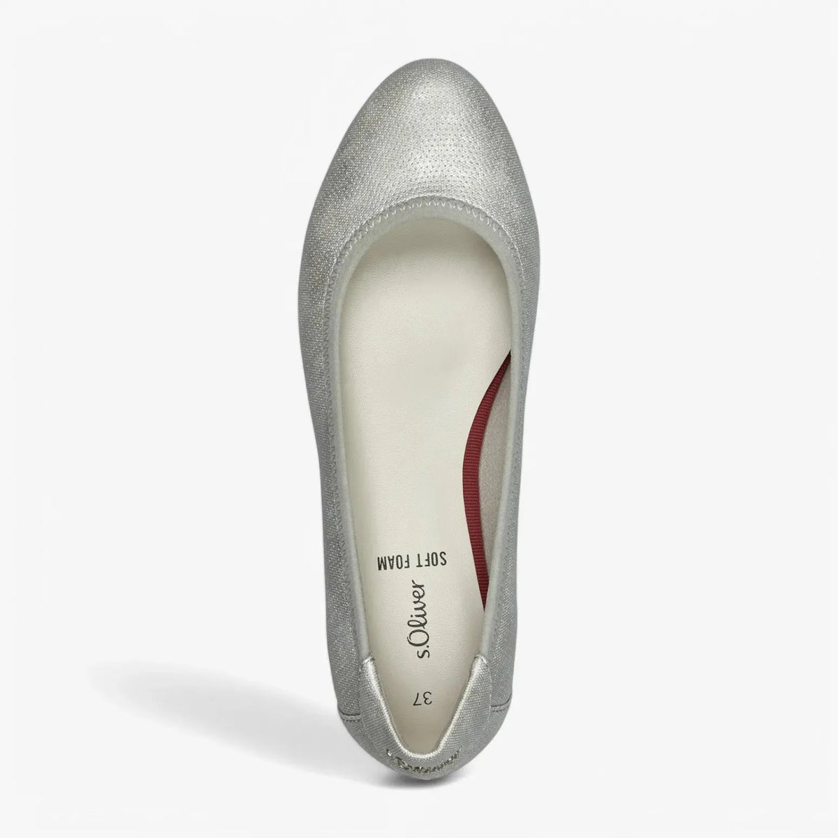 S.Oliver Beige Wedge Ballerina Pump – Chic Comfort for Every Occasion - Leavys Shoes