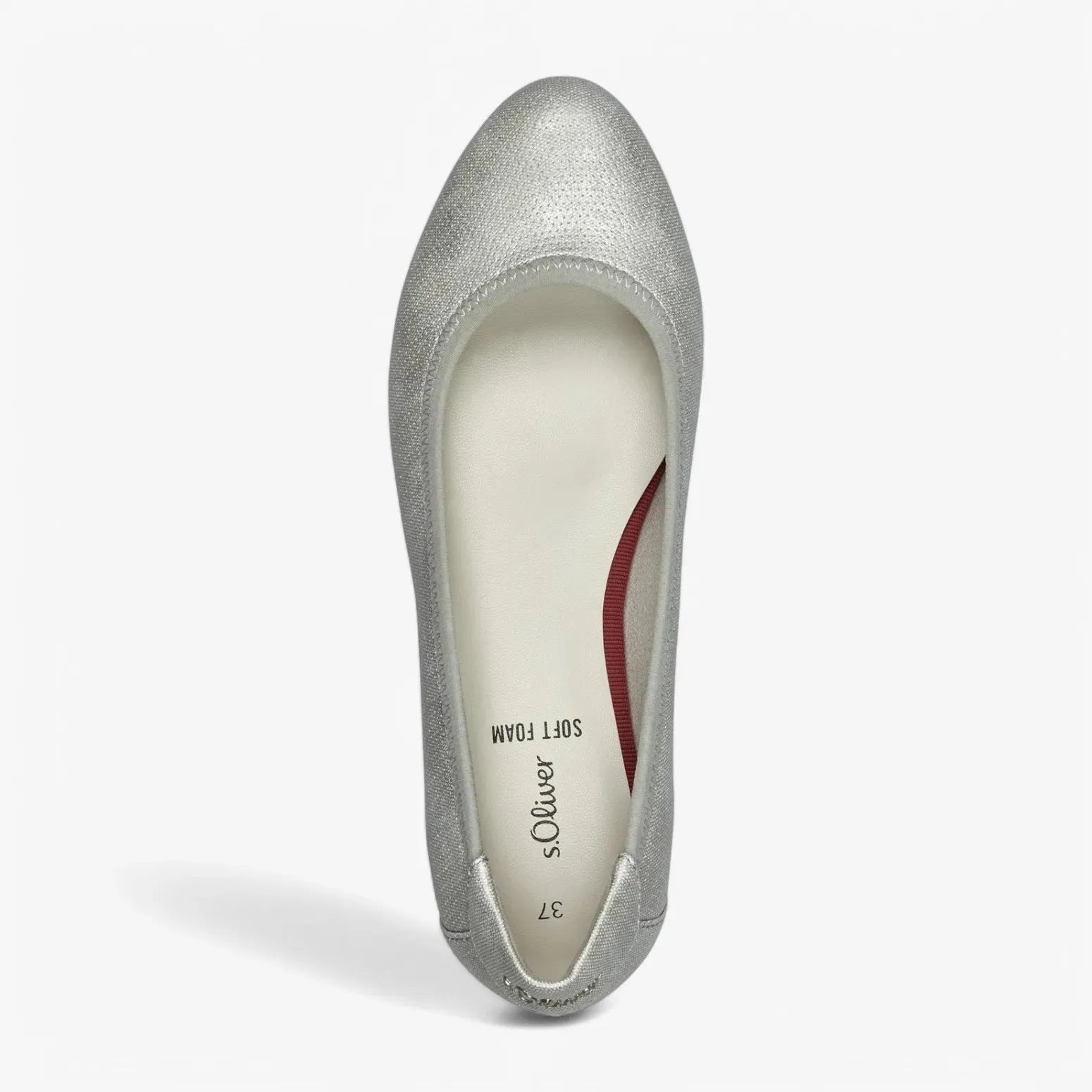 S.Oliver Beige Wedge Ballerina Pump – Chic Comfort for Every Occasion - Leavys Shoes