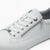 s.Oliver White Platform Trainer with Zip Detail