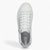 s.Oliver White Platform Trainer with Zip Detail