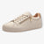 S.Oliver Beige Trainers with Gold Zip and Platform Sole