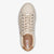 S.Oliver Beige Trainers with Gold Zip and Platform Sole