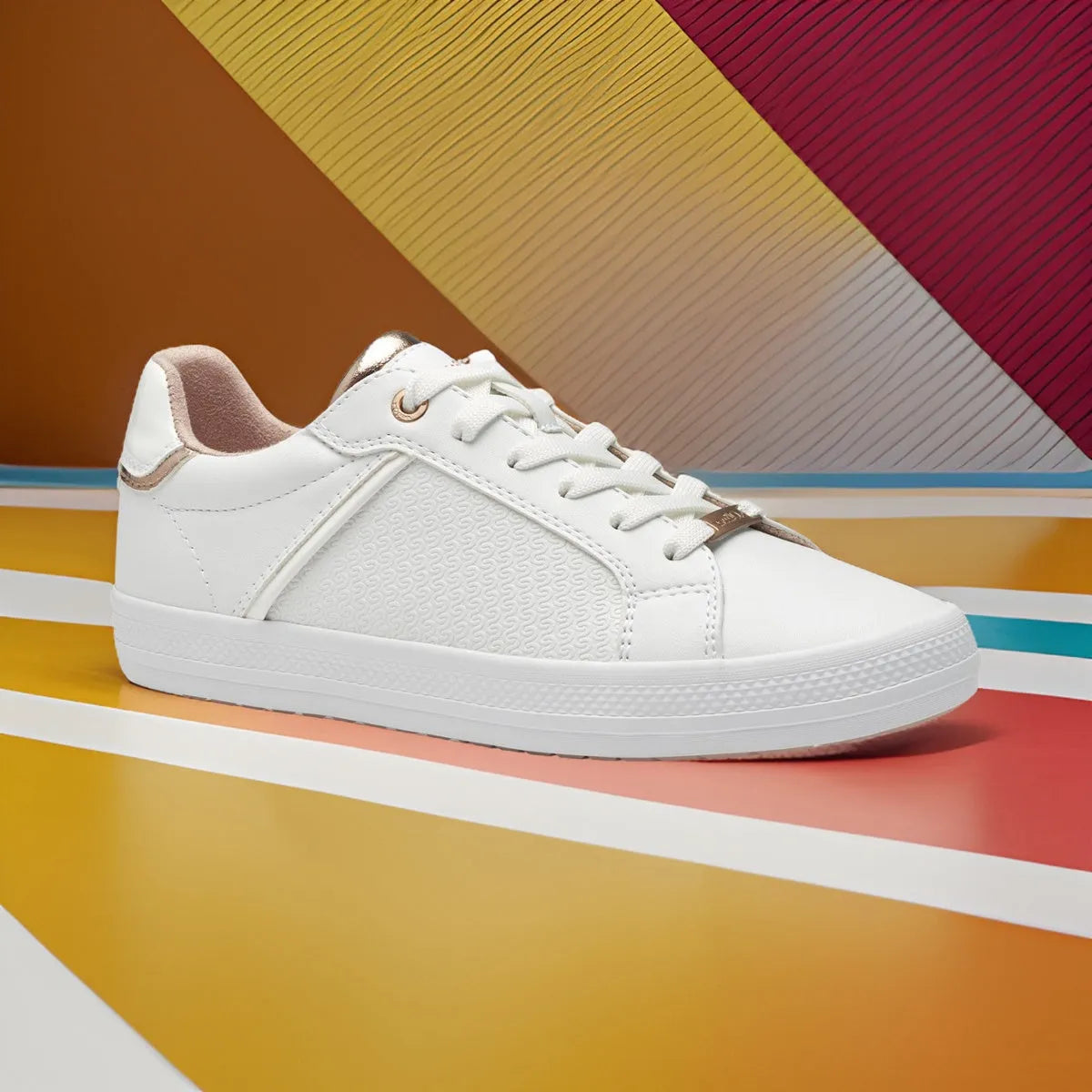 s oliver white sneakers