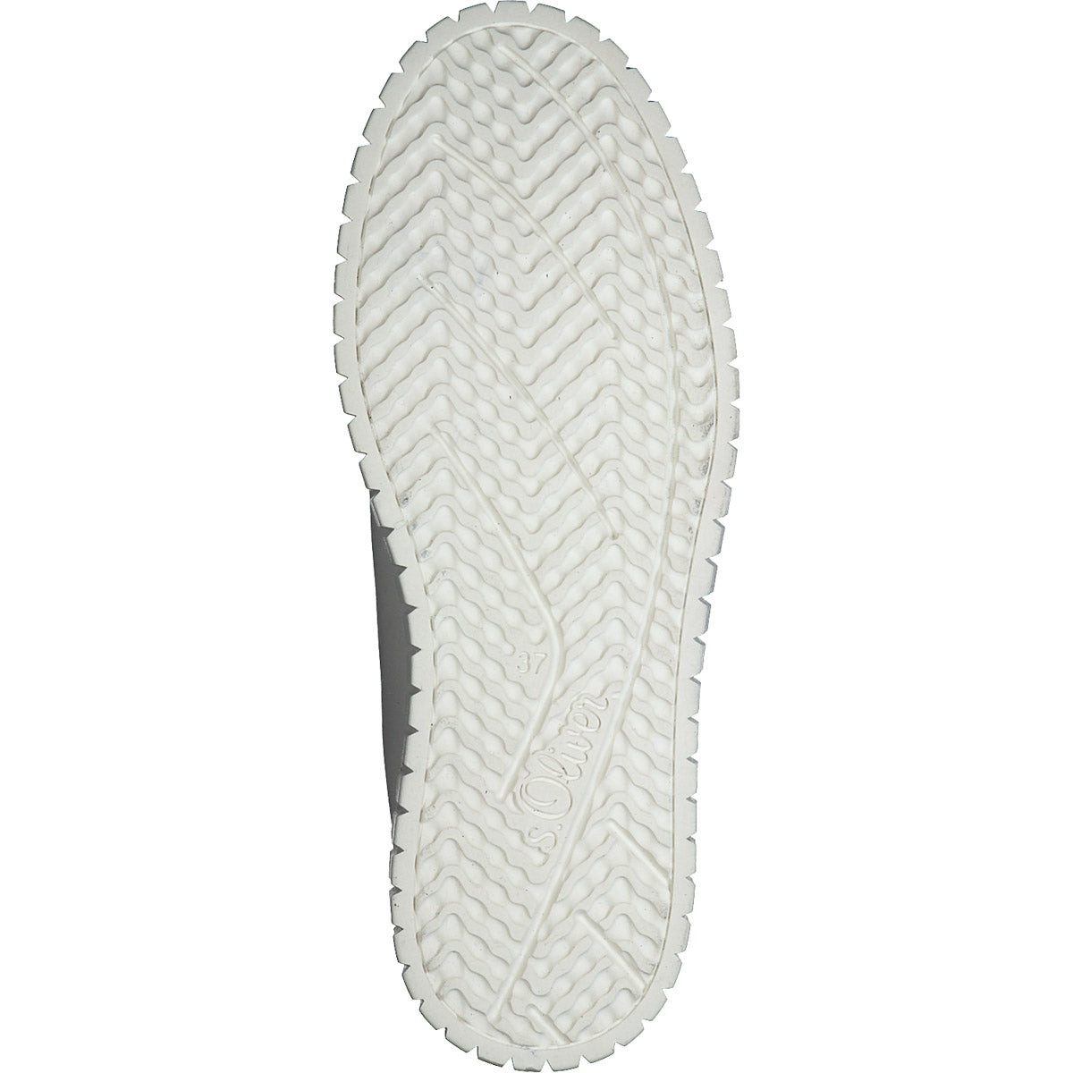 View of the seamless nude sole.